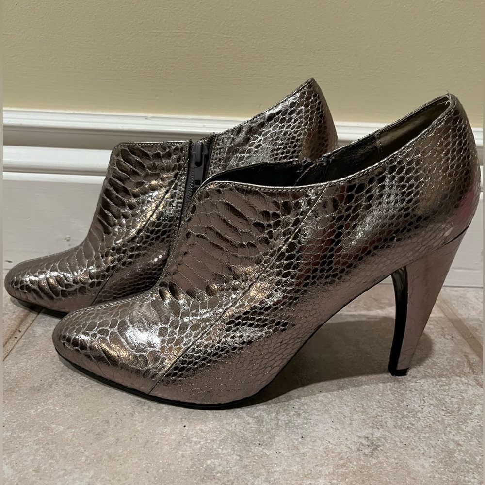 Silver Sam Edelman booties, Size 9.5